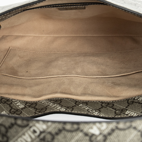 Gucci Ltd. Ed. 1961 Gucci x Balenciaga Hacker Project Medium Jackie Hobo - Picture 7 of 8